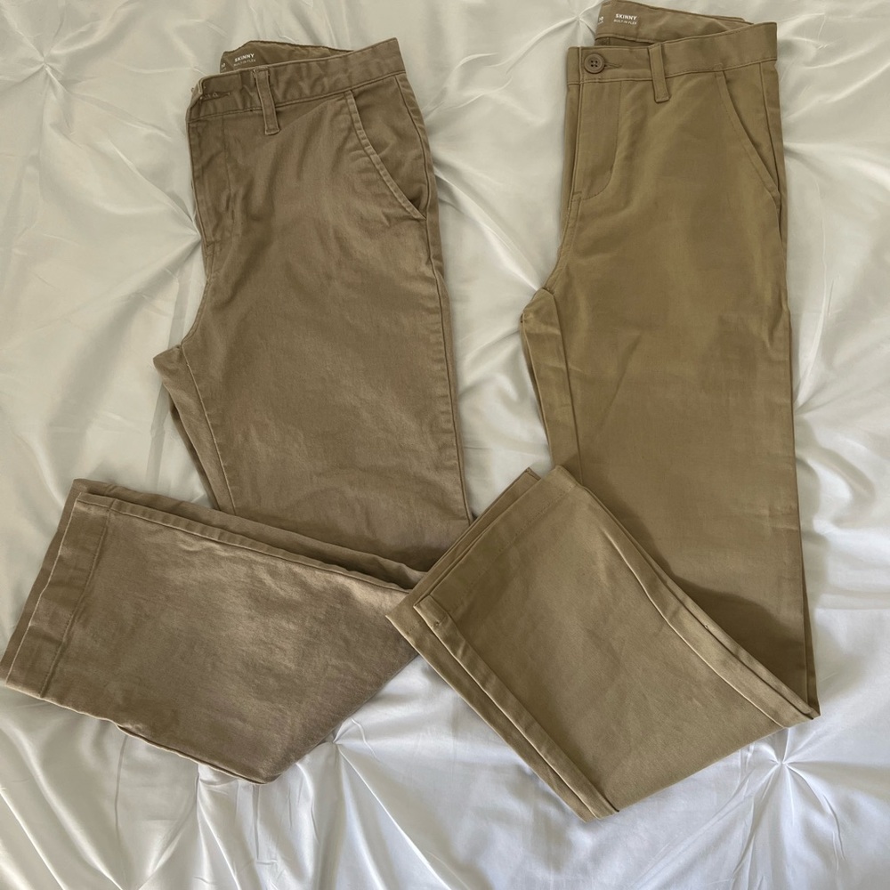 ⭐️3/$30⭐️ Old Navy boys Skinny uniform pants size 10 Husky